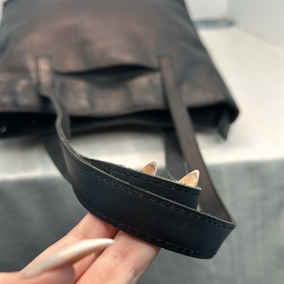 Patricia Nash Viana Leather North South Tote - Picture 8 of 11